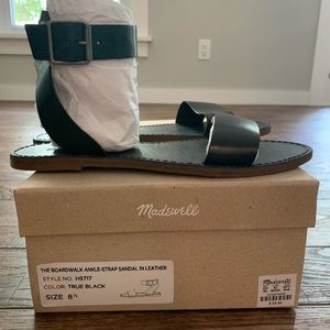 Brand new leather Madewell sandals 8.5 fit like 8